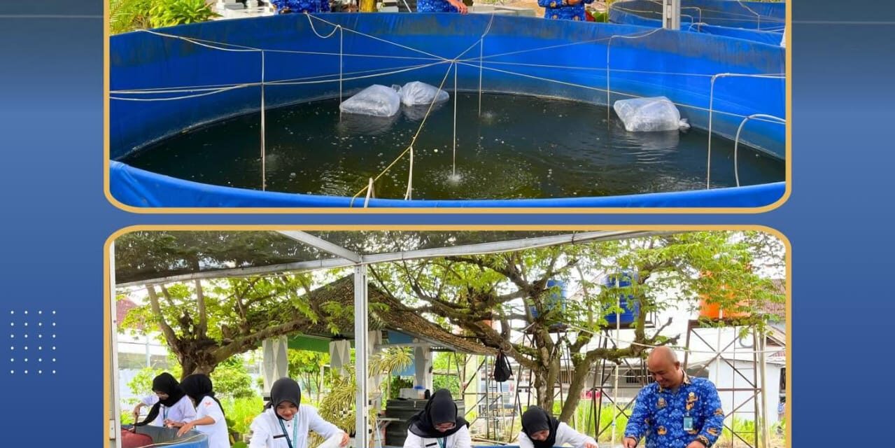 Rutan Kelas I Bandar Lampung Tebar 12 Ribu Benih Ikan Nila, Perkuat Program Ketahanan Pangan Nasional