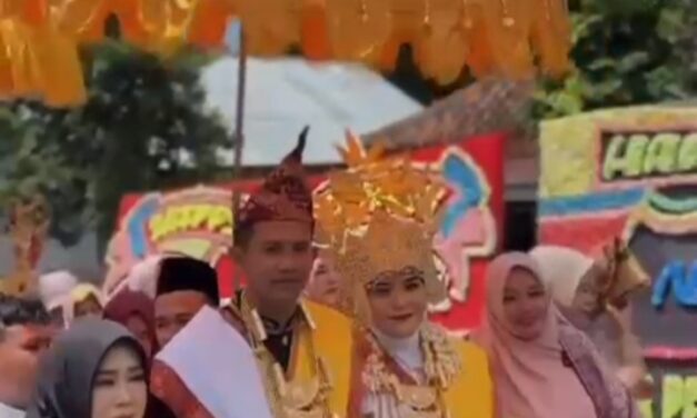 Legislator Muda Tanggamus Menikah, Gubernur dan Bupati Jadi Saksi