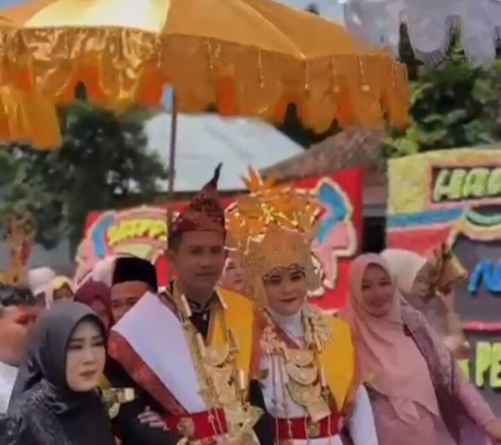 Legislator Muda Tanggamus Menikah, Gubernur dan Bupati Jadi Saksi