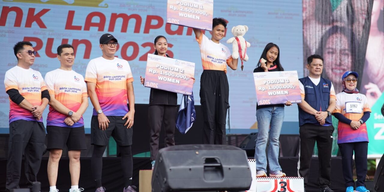 Bank Lampung Run 2026 Warnai HUT ke-60, Tegaskan Semangat “Greatest One”