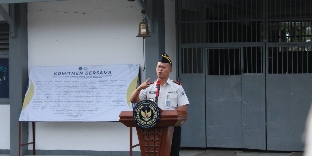 Awali Pekan Kerja, Lapas Kotaagung Tekankan Disiplin dan Kesiapan Jelang Ramadhan