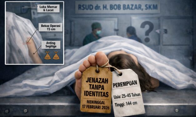 Jenazah Perempuan Tanpa Identitas Dirawat 11 Hari di RSUD dr. H. Bob Bazar, SKM, Warga Diminta Bantu Identifikasi