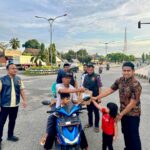 Sat Reskrim Polres Lampung Tengah Tebar Kepedulian, 300 Paket Takjil Dibagikan di Jalur Lintas Sumatera