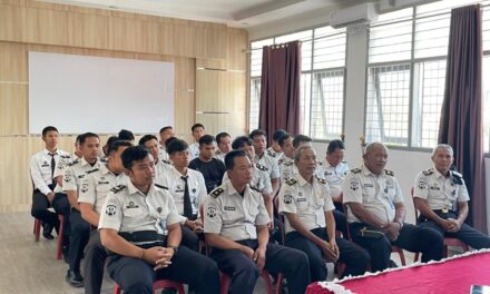 Meet and Greet Kalapas Kotaagung dengan Jajaran Pengamanan Lapas