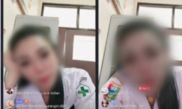 Ketika Disiplin ASN Dipertanyakan: Oknum Pegawai Tanggamus Diduga Asyik Live TikTok di Jam Dinas