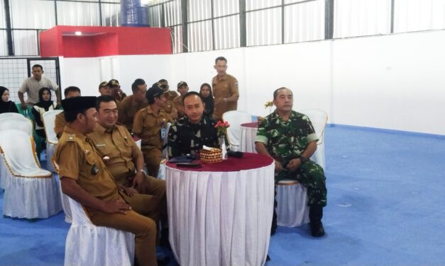 Dandim 0421/Lampung Selatan Ikuti Vidcon Percepatan Pembangunan KDKMP di Desa Budi Lestari.