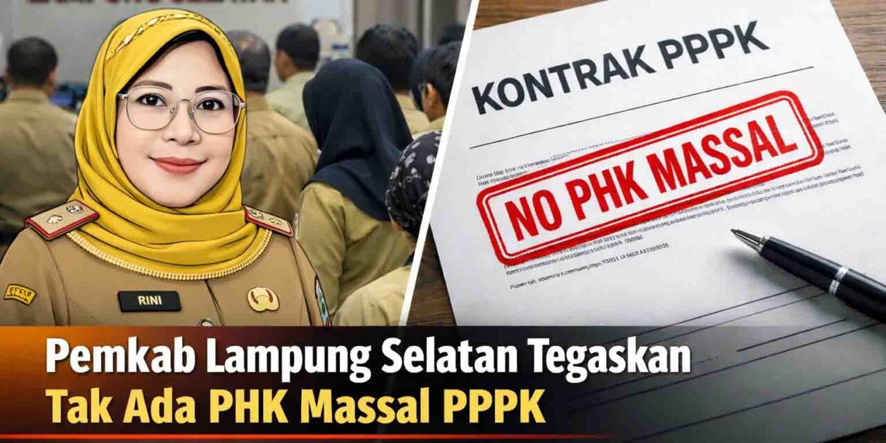 Heboh UU HKPD, Pemkab Lampung Selatan Tegaskan Tak Ada PHK Massal PPPK