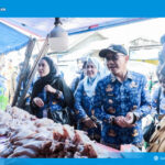 Turun ke Pasar Jati Agung, Wabup Syaiful Pastikan Stok Aman dan Harga Terkendali