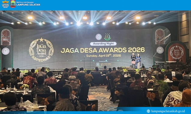 Hadiri Abpednas Jaga Desa Award 2026, Bupati Egi Perkuat Komitmen Lampung Selatan Cegah Korupsi