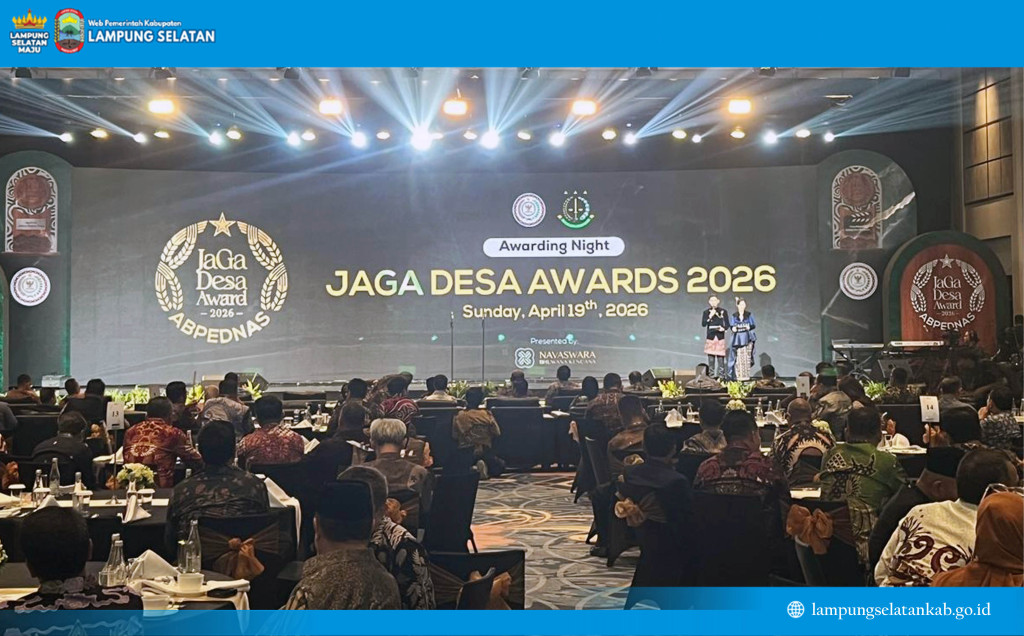 Hadiri Abpednas Jaga Desa Award 2026, Bupati Egi Perkuat Komitmen Lampung Selatan Cegah Korupsi