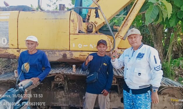 Mirza, S.E. Apresiasi Gerak Cepat Pemkab Tanggamus Tangani Tanggul Jebol di Pekon Negara Batin