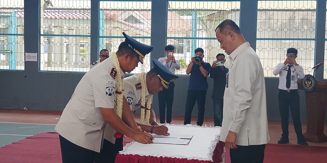 Pisah Sambut Kalapas Kotaagung: Andi Gunawan Serahkan Tongkat Komando kepada Ruh Harijadi, Ujian Tegas Integritas Dimulai