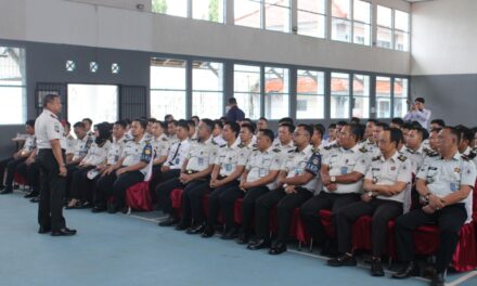 Perkuat Integritas dalam Bekerja, Plh. Kakanwil Ditjenpas Lampung Ajak Petugas Jaga Marwah Institusi