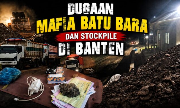 Empat Stockpile Batu Bara di Serang Disorot, Dugaan Operasi Tanpa Izin dan Praktik Pungli Menguat