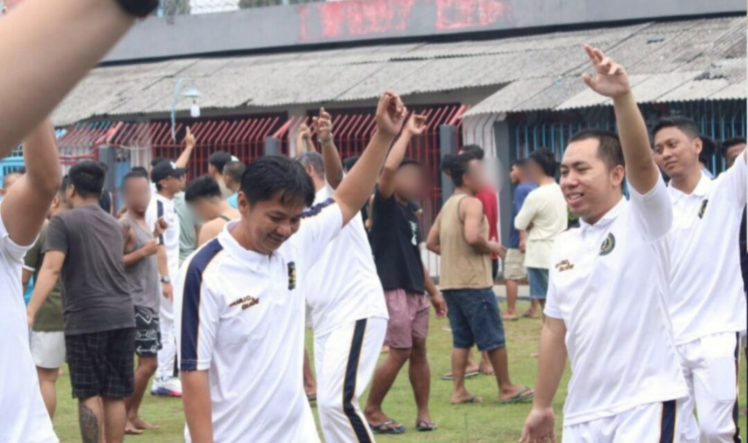 Sehat, Bugar, dan Bahagia: Lapas Kotaagung Semarakkan Akhir Pekan dengan Senam Bersama