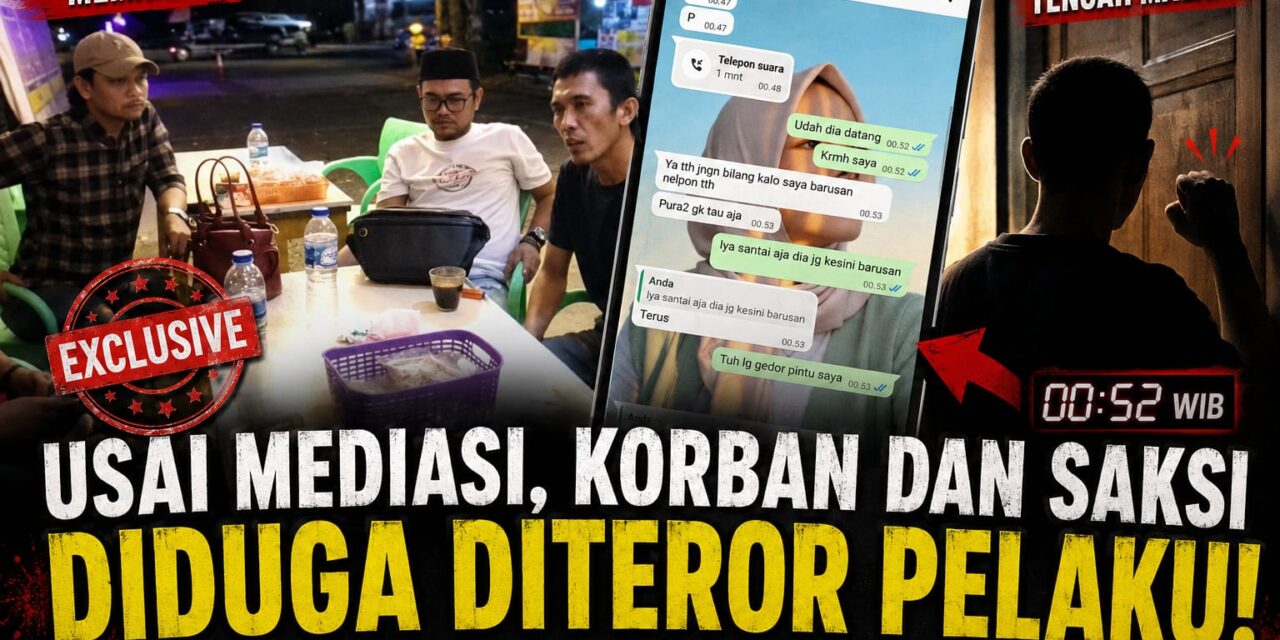 Usai Mediasi, Korban Dugaan Bujuk Rayu di Cilegon Mengaku Diteror Tengah Malam
