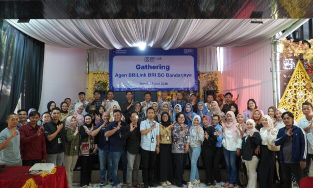 BRI Bandarjaya Gelar Gathering BRILink Agen Se-Lampung Tengah, Perkuat Sinergi dan Edukasi Keuangan Masyarakat