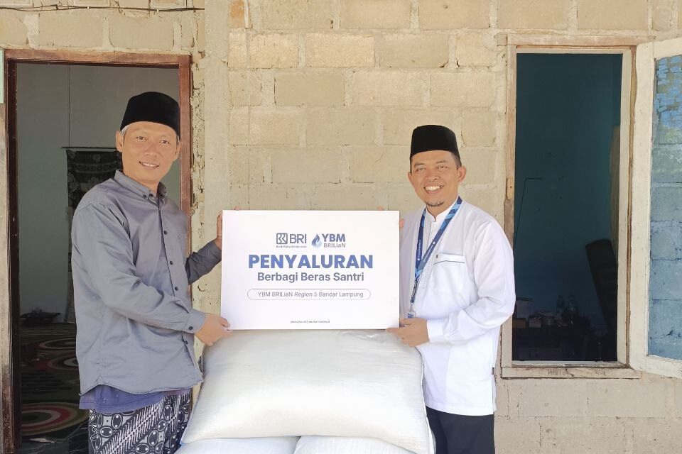 YBM BRILiaN Region 5 Bandar Lampung kembali menyalurkan bantuan