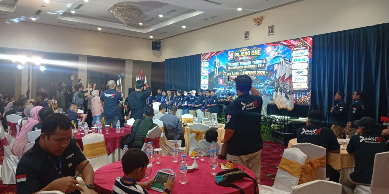 POI MELAKSANAKAN TOURING TENGAH TAHUN JELAJAH LAMPUNG
