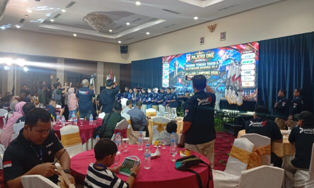 POI MELAKSANAKAN TOURING TENGAH TAHUN JELAJAH LAMPUNG