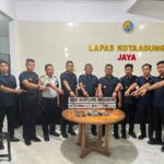 Langkah Nyata Zero Halinar: Lapas Kotaagung Kembali Gelar Razia Blok Hunian