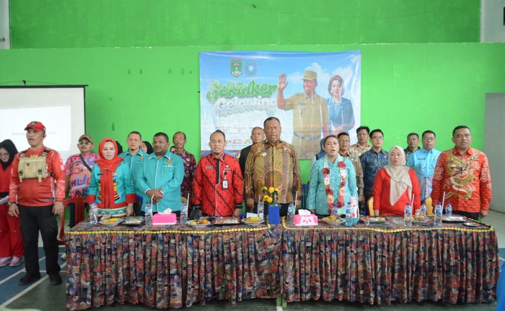 Plt Bupati Lampung Tengah Hadiri Program Inovasi Skinker Gelowing