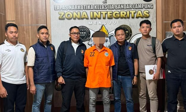 Polda Lampung Berhasil Mengamankan DPO Kasus Narkotika Dari Aceh