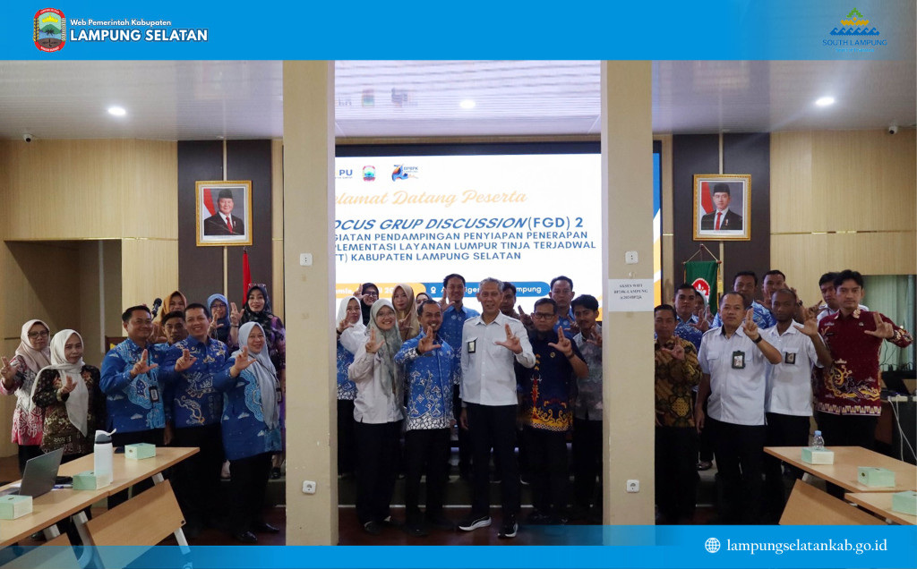 BPBPK Lampung Perkuat Komitmen Penerapan LLTT di Lampung Selatan, Langkah Nyata Wujudkan Sanitasi Aman dan Berkelanjutan