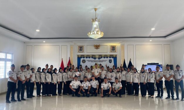 Momentum Kenaikan Pangkat, Rutan Bandar Lampung Perkuat Integritas dan Profesionalisme