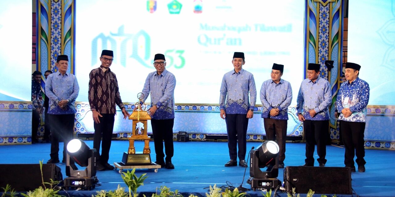 MTQ ke-53 Lampung Resmi Dibuka Gubernur Mirza, Cahaya Al-Qur’an Menyala dari Beranda Sumatra